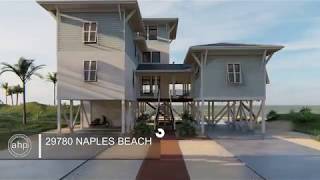 Naples Beach House Plan Virtual Fly Around