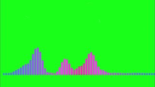 New green screen audio spectrum visualizer | Croma key | green screen effects