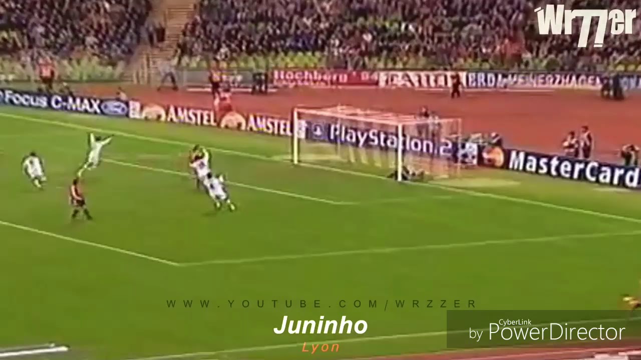 Top 10 curved free kicks in football history YouTube