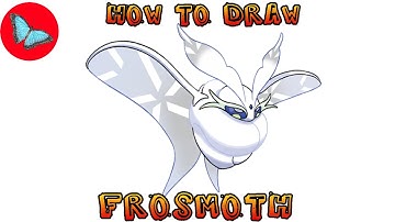 How To Draw Pokemon - Frosmoth | Drawing Animals