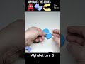B | Alphabet Lore make clay #shorts #alphabetlore