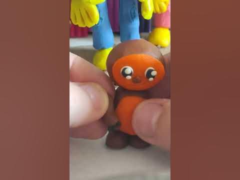 Как слепить чебурашку из пластилина🥰 - YouTube
