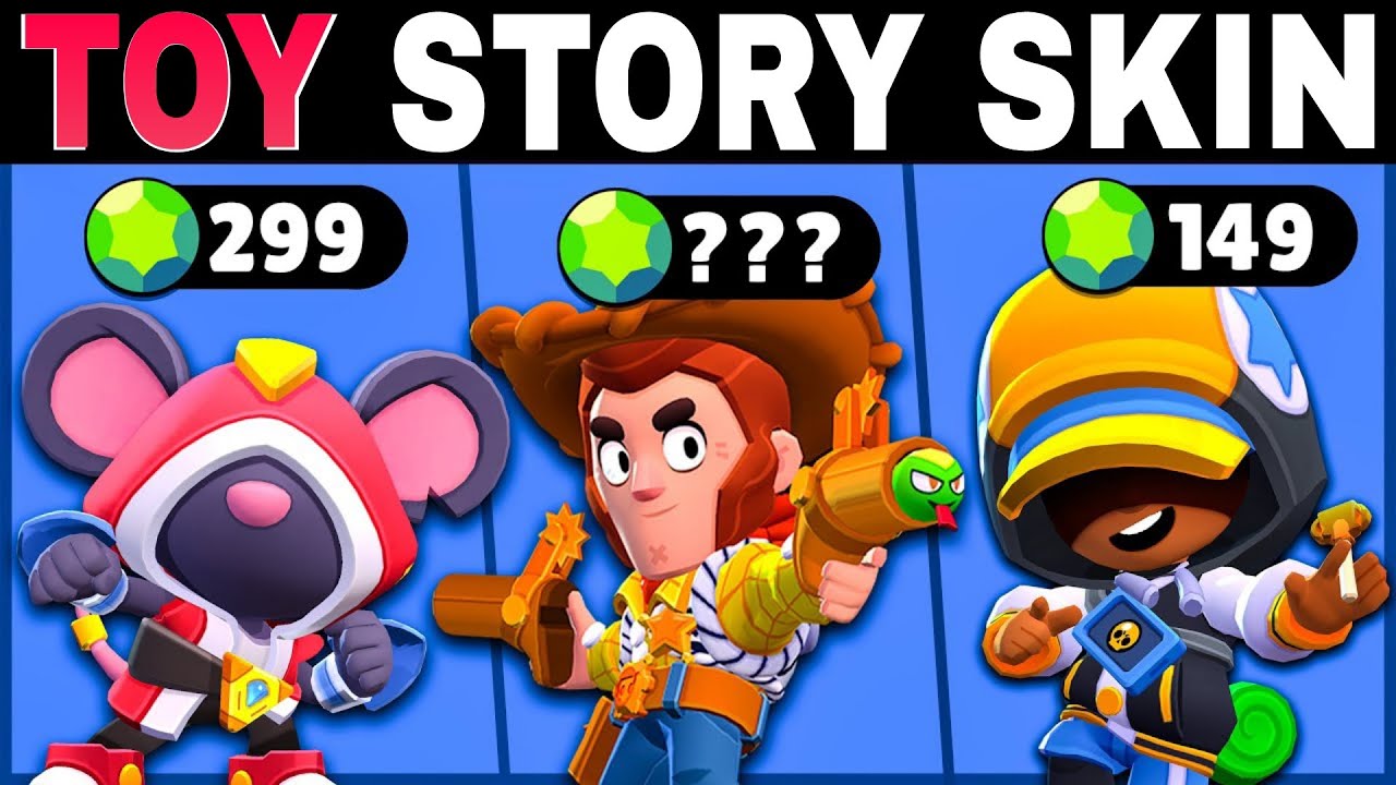 Brawl Stars All New Skin × Toy Story Collab | Free Buzz Lightyear - YouTube