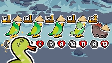 Super Auto Pets but we can only use PARROT CHAINS