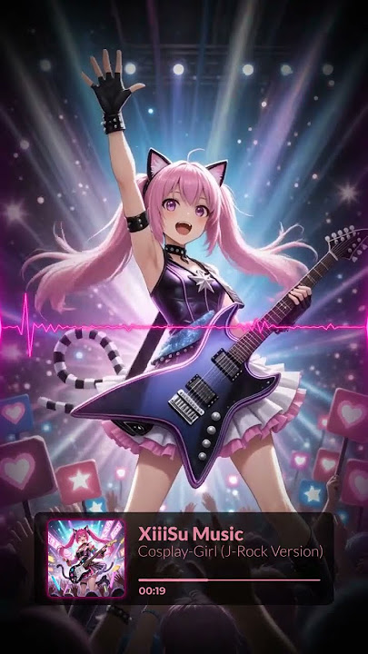 XiiiSu Music - Cosplay-Girl (J-Rock Version)  #music #anime #manga #cosplay #fanart #otaku #japan