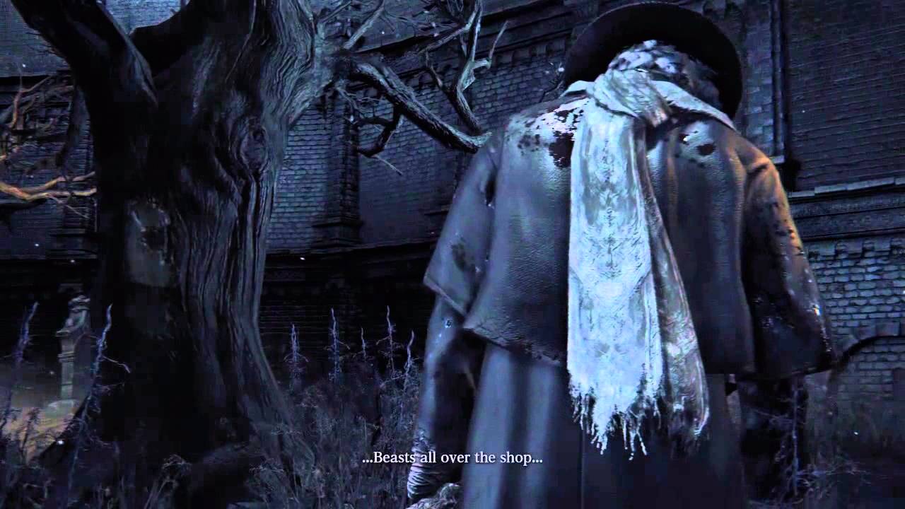 Bloodborne Father Gascoigne battle - YouTube