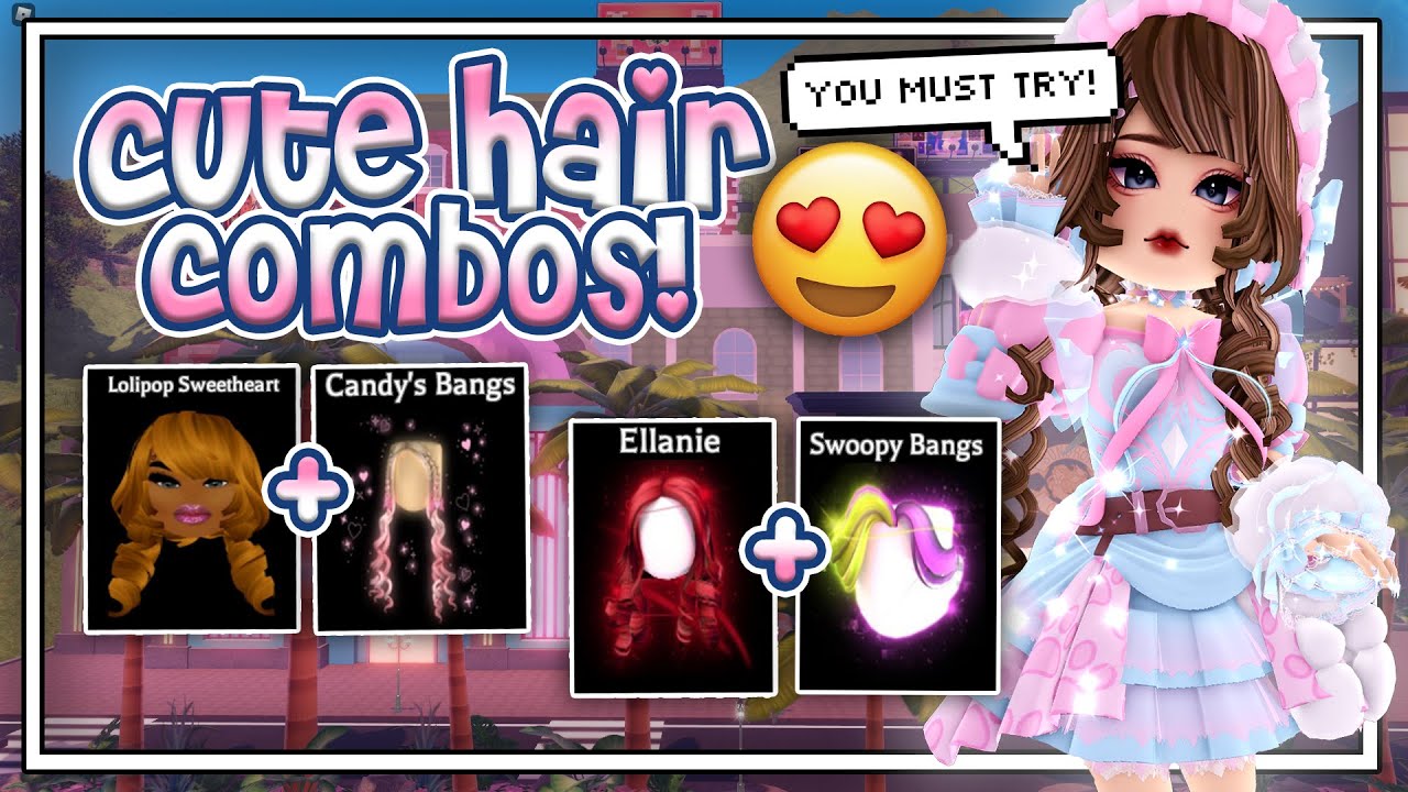 10 CUTE HAIR COMBOS YOU MUST TRY Royale High YouTube Maxresdefault