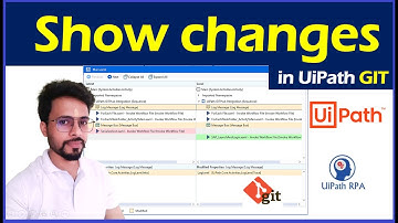 Show Changes in UiPath GIT