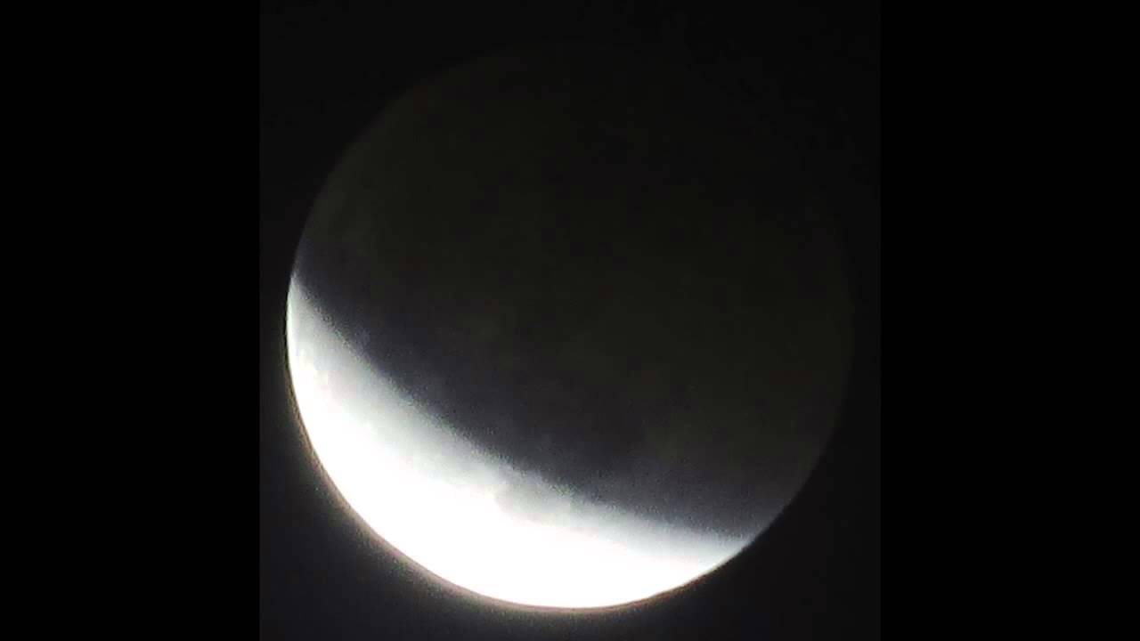 Time lapse lunar eclipse 4-15-2014 - YouTube