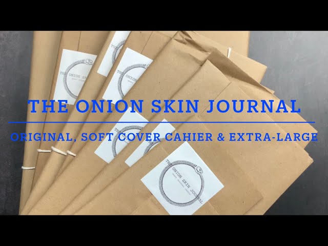 Notepad made with Onion Skin Paper – THE ONION SKIN JOURNAL