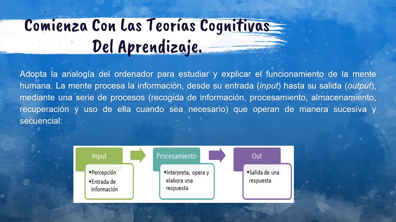 Procesamiento de información y lenguaje. Parte 1 YouTube