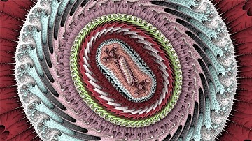 [Reversed] 12 Dimensions - Mandelbrot Fractal Zoom