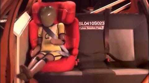 Cybex Free fix front crash test