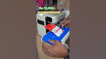 Continuous Band Sealer Machine