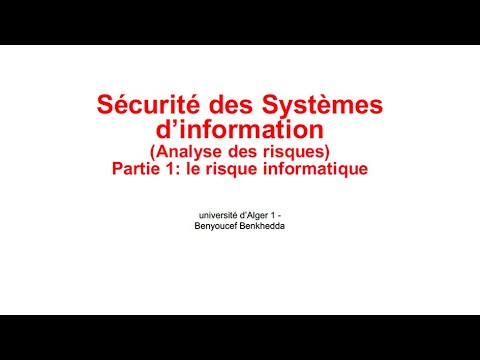 Vidéo: Qu'est-ce que le risque informatique et ses types ?