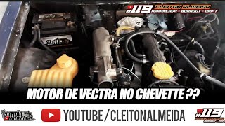 COMO INSTALAR MOTOR DE VECTRA NO CHEVETTE? - CANAL CLEITON ALMEIDA