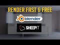 Sheep-It Render Farm Tutorial | Blender 2.8 | Render Fast & Free
