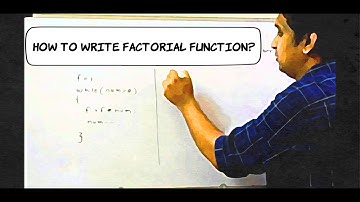 Program-calculating factorial using function | Programming in C