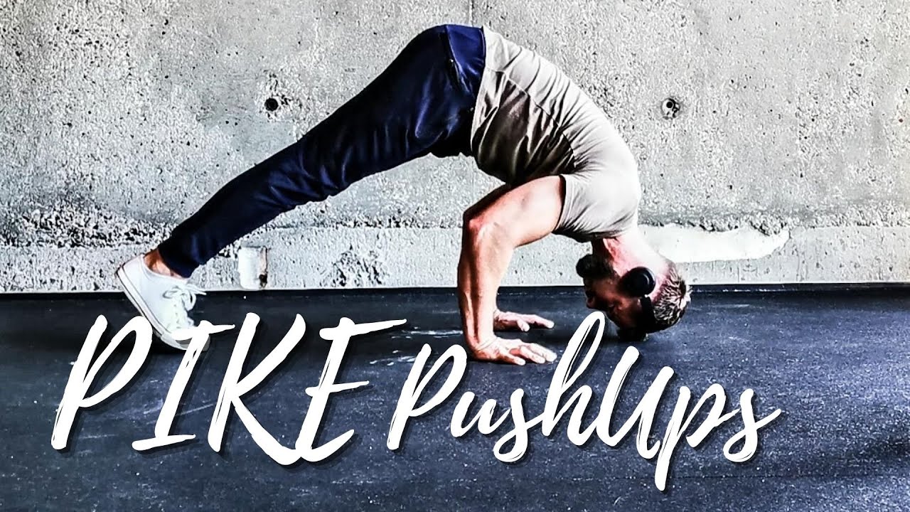 Pike PushUps - KRÄFTIGE SCHULTERN | Handstand lernen