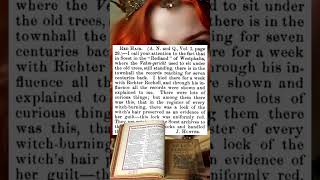 Red Locks Of Witch Hair - Viewed And On Record