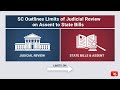 SC Outlines Limits of Judicial Review on Assent to State Bills