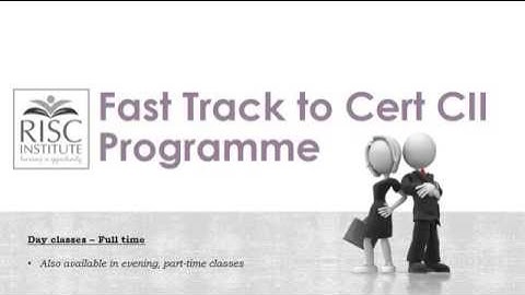 Fast Track Cert CII