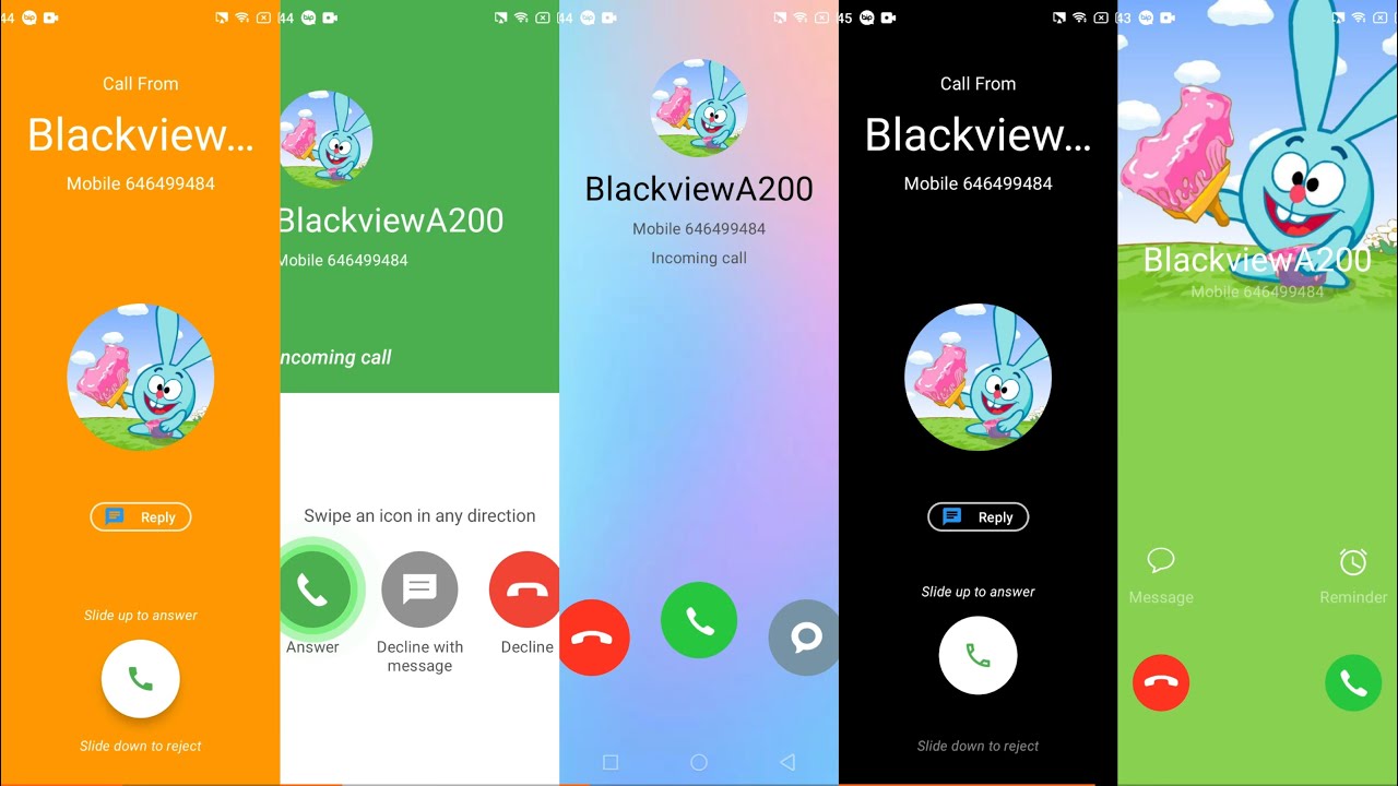 Screen Recording Incoming Call LG, Xiaomi, Huawei, Samsung, Blackview ...