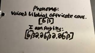(Phone) [b͡β] voiced bilabial affricate consonant
