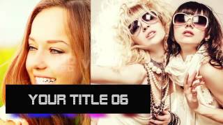 After Effects CS4 Template: Triple-Double Photo Presentation