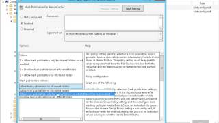 20412 Demo8 Configuring Branche Cache