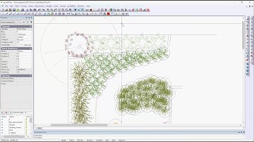 Manipulating layers in landscape plans