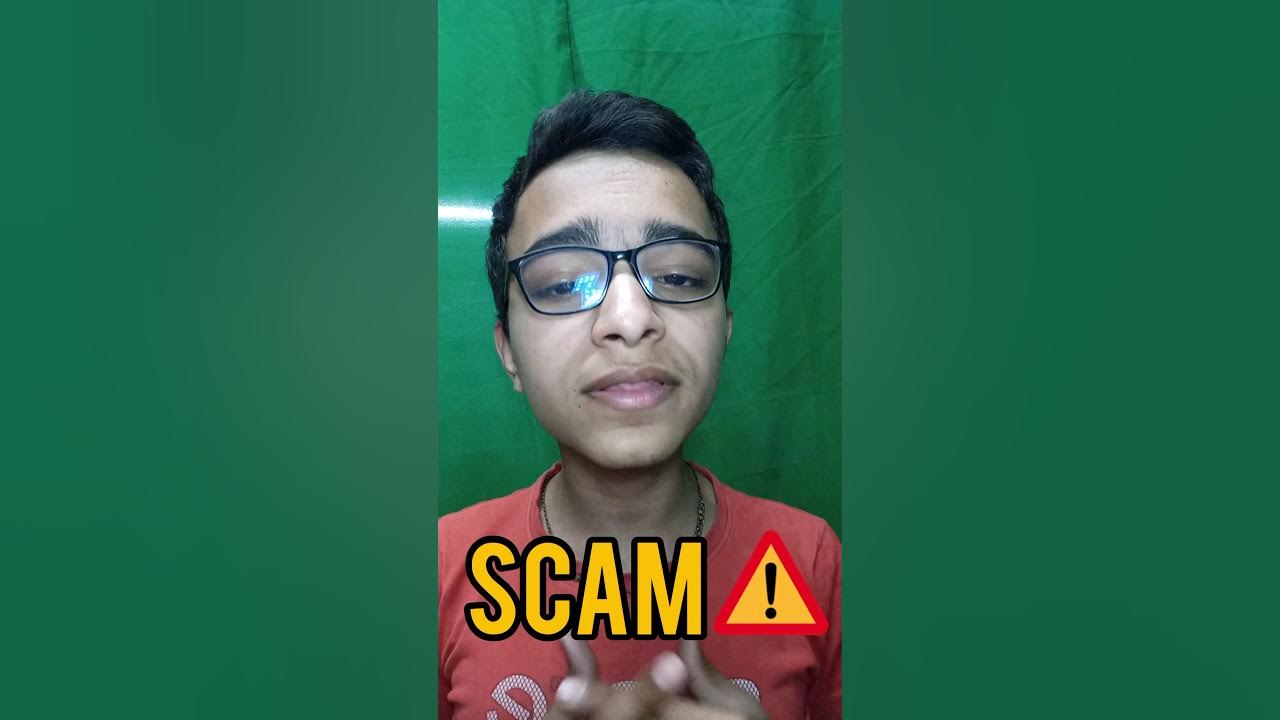 Danger SCAM 😱😱😨 YouTube