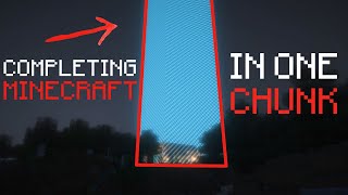 I completed Minecraft never leaving my spawn chunk