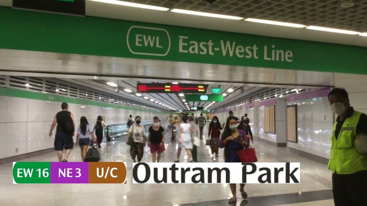[TEL3] New Linkway @ Outram Park between East-West Line and North East ...