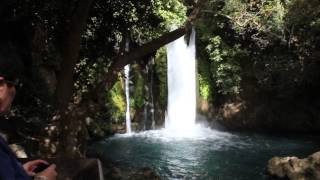 Israel Jordan River Banias Waterfall 3
