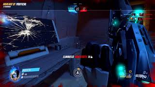 ULTIMATE OVERWATCH WIDOWMAKER QUICK SCOPE - FASTEST FLICK SHOTS NA