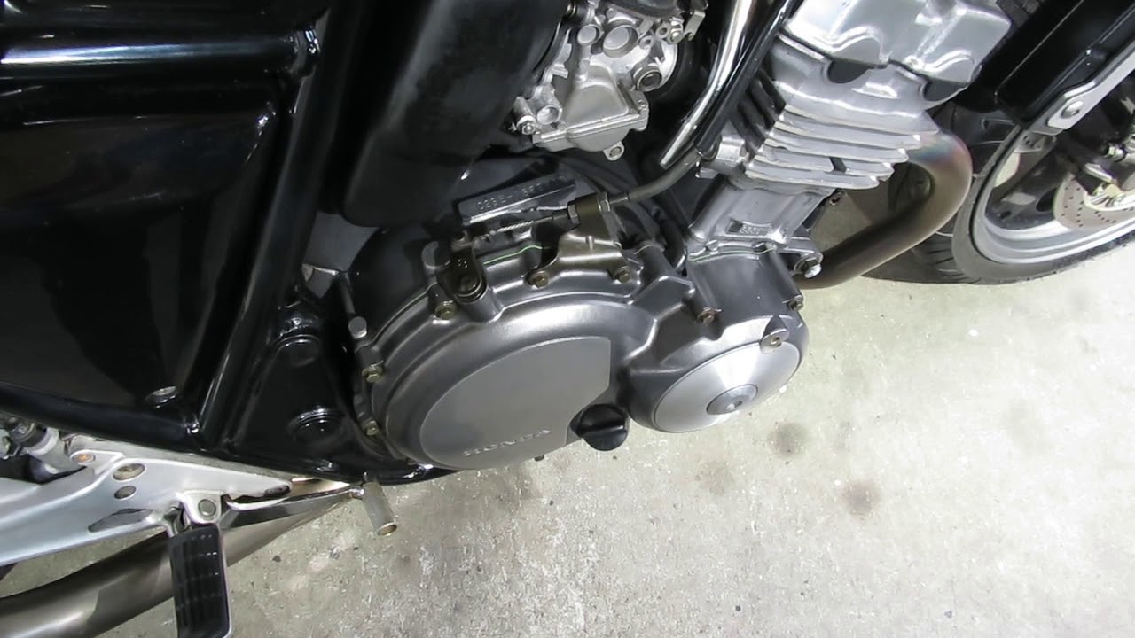 HONDA CB400SF NC31 MORIWAKI製チタンフルエキゾーストマフラー - YouTube