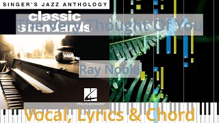 🎹The Very Thought Of You, Chord &amp; Lyrics, Ray Noble, Synthesia Piano