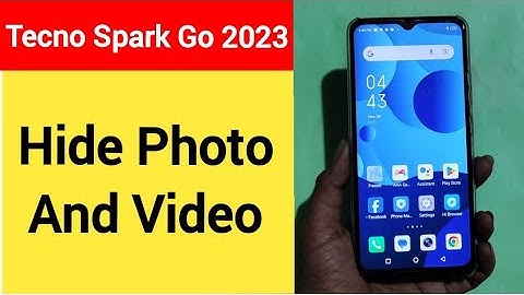 How to show and hide photo and video, Tecno Spark Go 2023 me photo hide kaise karen