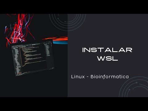 Instalacion de Windows Subsystem Linux WSL | Bioinformatica #linux #wsl #bioinformática