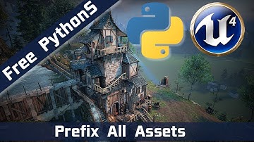 #UnrealEngine Python Scripts - 8 - Prefix All Assets