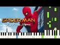 Spiderman: Far From Home - Main Theme - Piano Tutorial