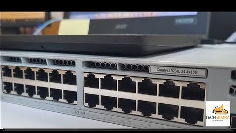 How to configure CISCO 9200L Switch in Hindi || Basic Configuration ll #9200l #cisco ll Tech Bimra