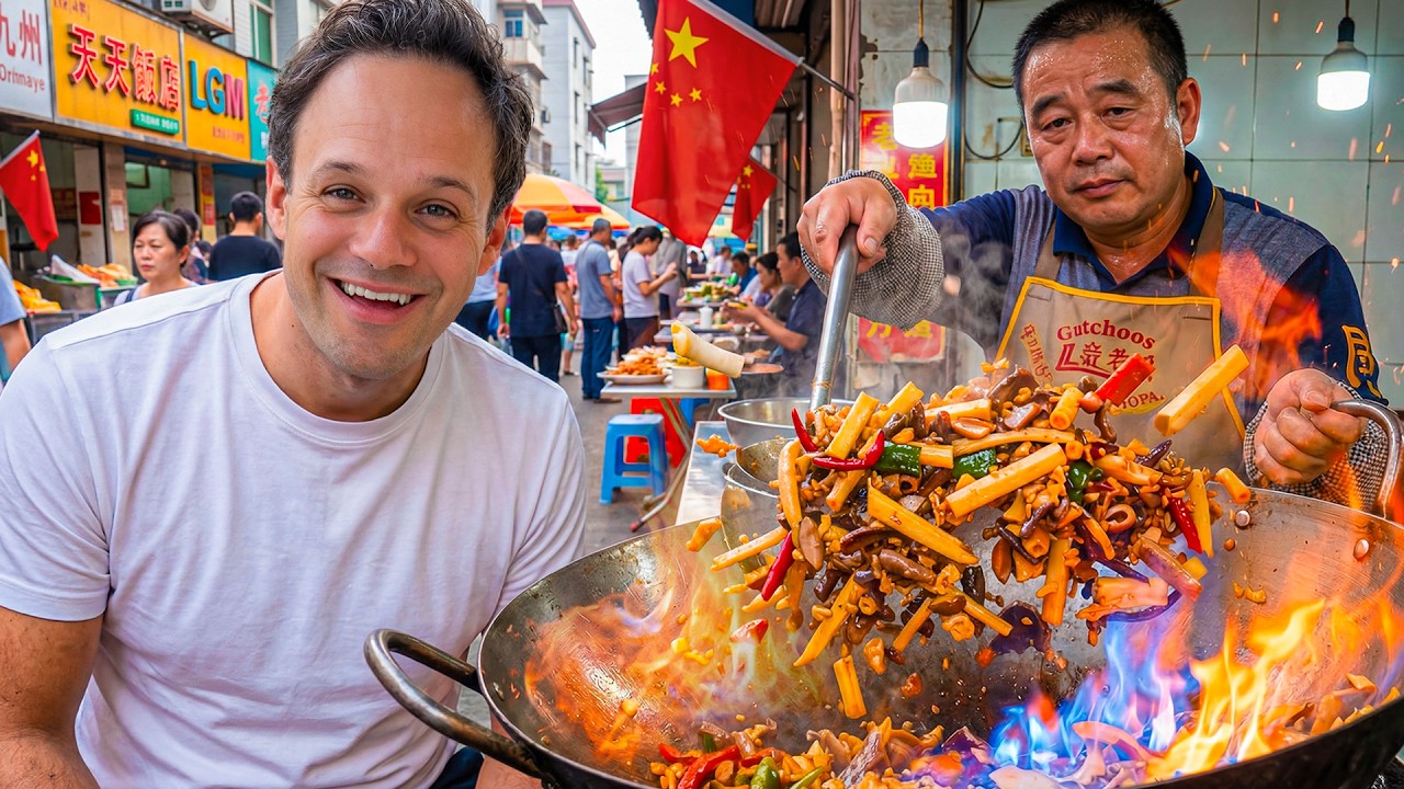 Chinese Street Food Heaven!! 14 Hour Chinese Food Tour in Guizhou, China!