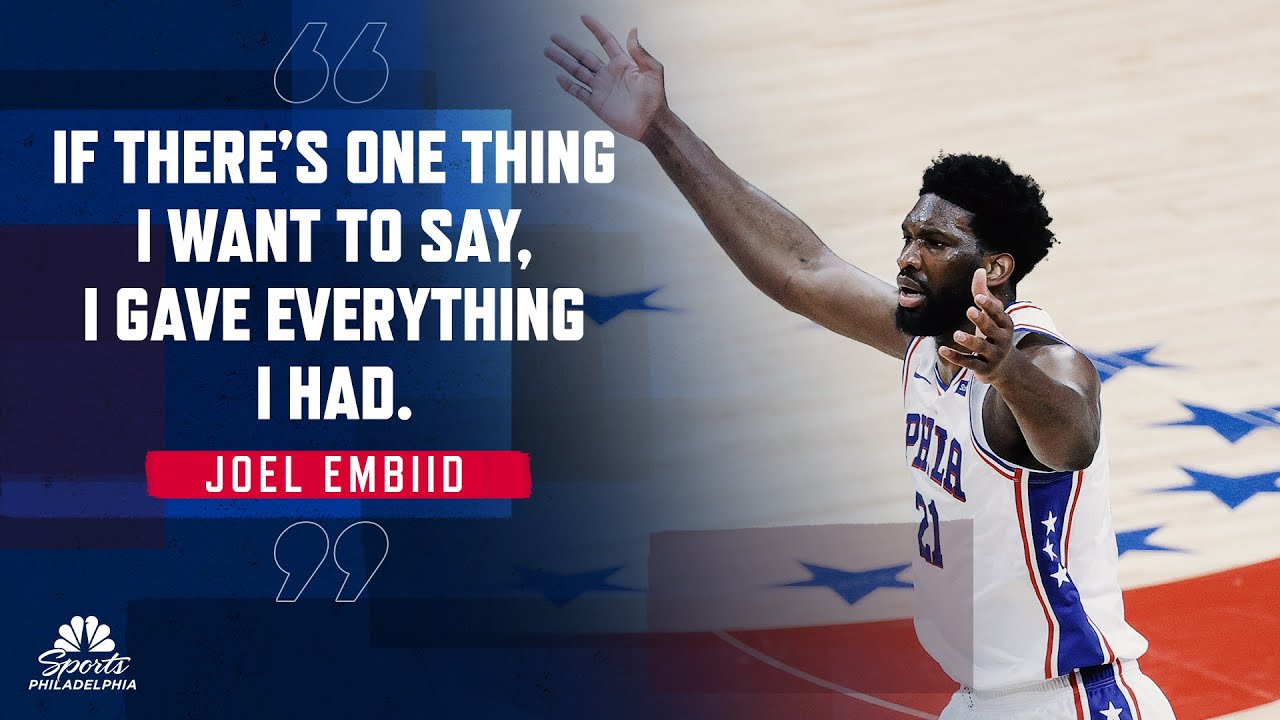 Joel Embiid details the turning point of 76ers' Game 7 loss YouTube