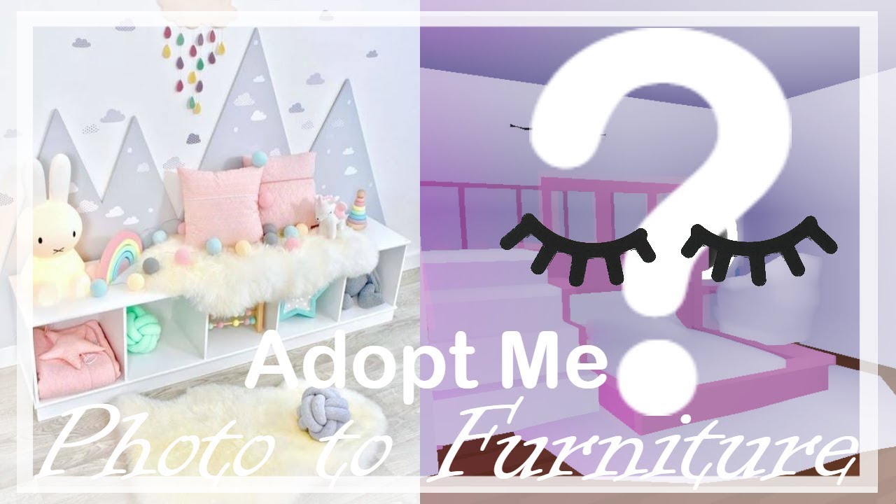 Photo To Furniture 2 Adopt Me Build Hacks Youtube - how to make walls in roblox adopt me youtube