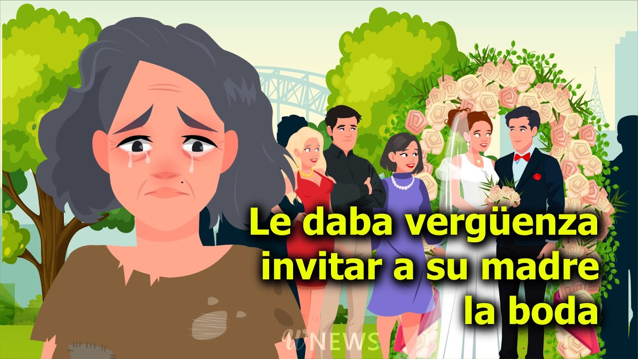 El hijo se avergonzaba de su madre y no la invitó a la boda, pero su novia descubrió el por qué