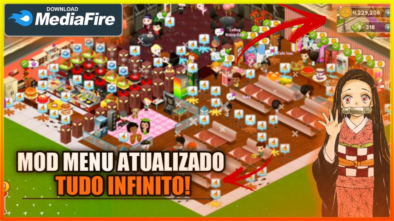 Cafeland Apk Mod Dinheiro Infinito Atualizado