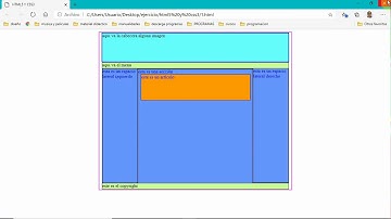 Crear una maqueta de página en html5 y css3 capitulo 1