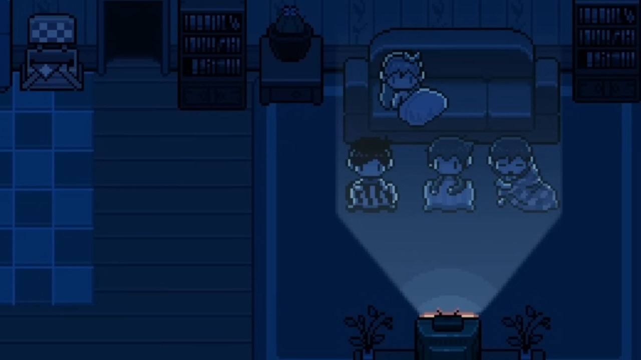 everyone's asleep, except you... (omori music w/ gentle rain)